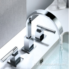 Luxury Chrome Torneira Banheiro Basin Mixer Tap